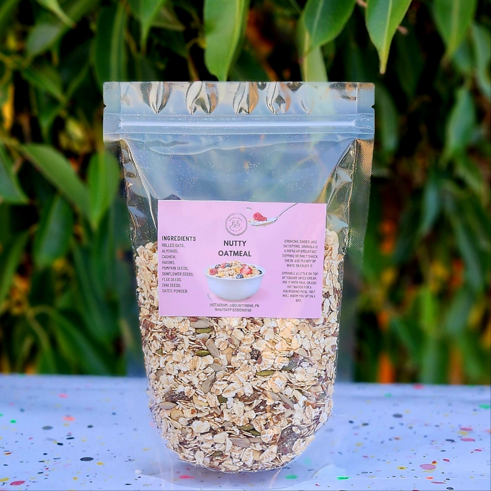 Bundle of 3 | Fruity Oatmeal, Nutty Oatmeal, Crunchy Granola