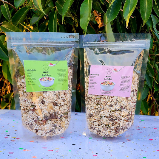 DEAL 2 | Nutty Oatmeal, Fruity Oatmeal