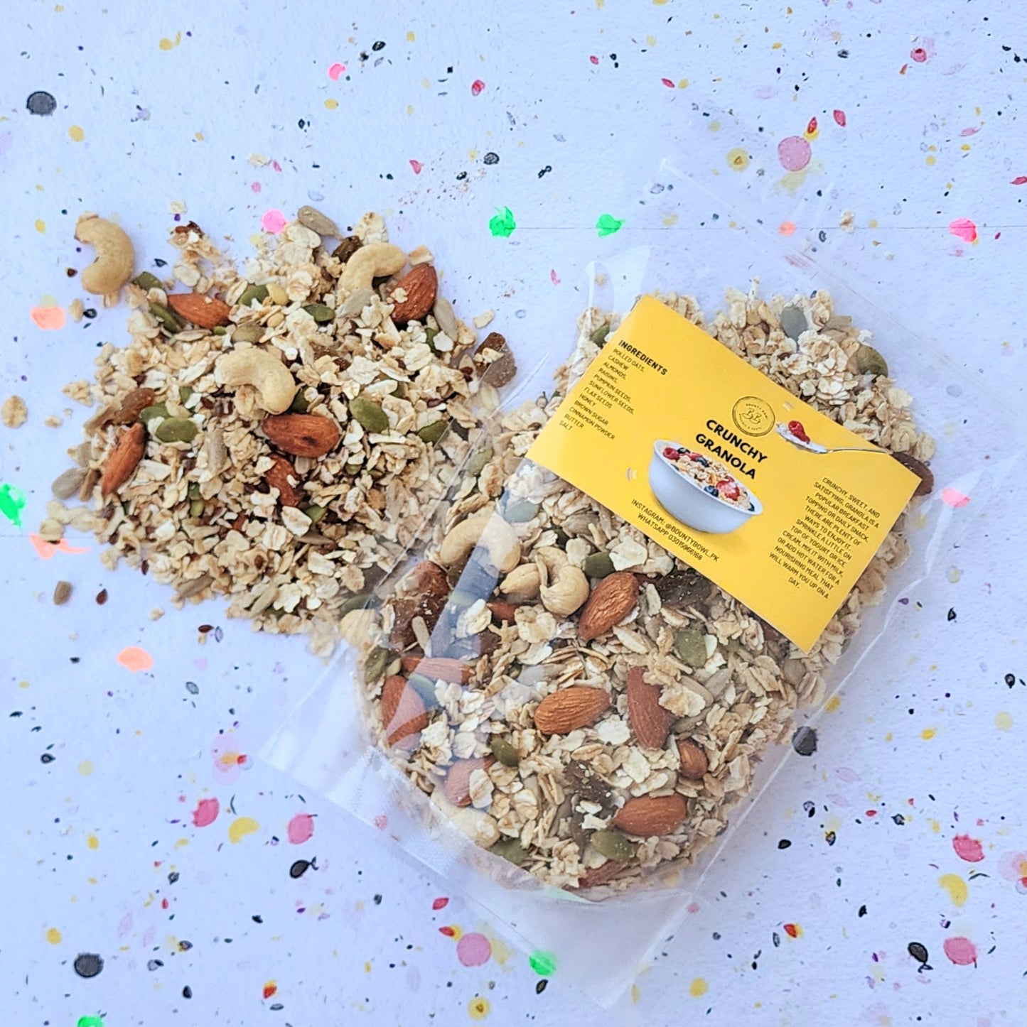 DEAL 3 | Crunchy Granola, Fruity Crispy Slice