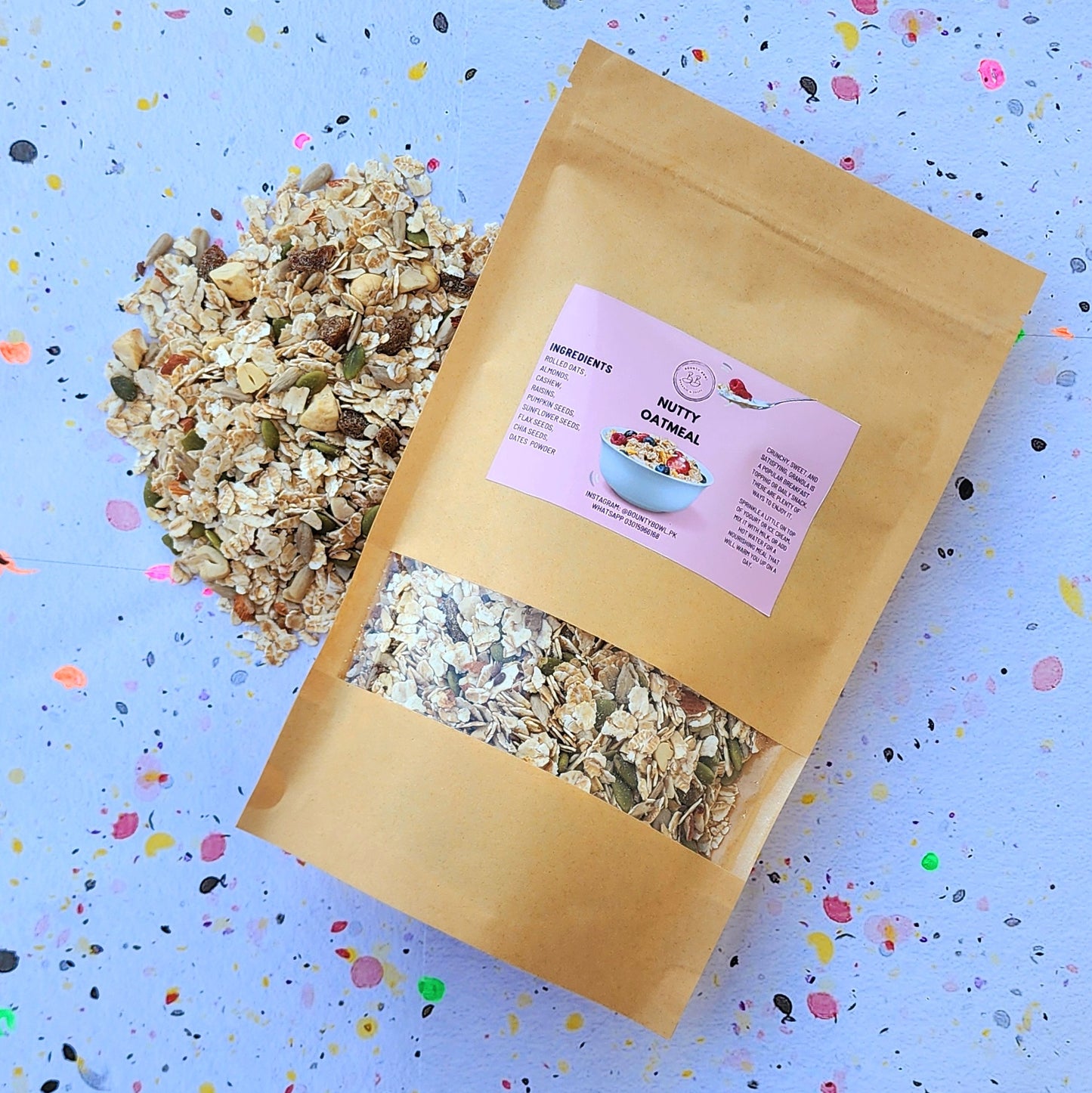 Nutty Oatmeal / Weight loss Superfood